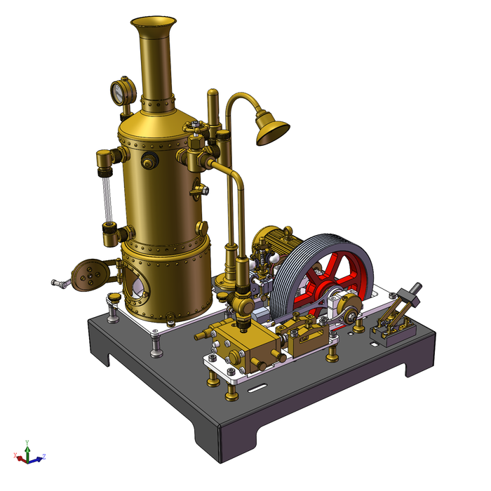 Unveiling the RETROL SE-03 Engine : A Realistic Steam Powered Mill Workshop Engine