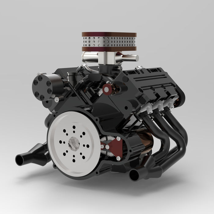 ENJOMOR GS-V6 22CC SOHC Four-stroke V-shaped six-cylinder Water-cooled Electric Gasoline Internal Combustion Engine Model