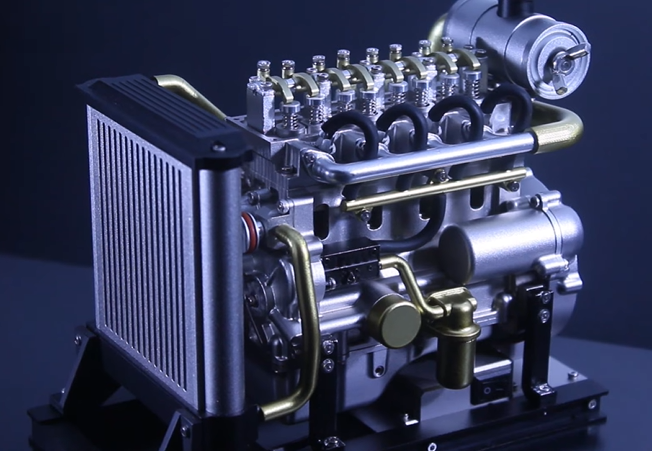 Teching mini L4 Diesel Engine