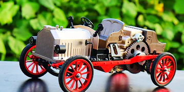 How to Build Classic Car Engine Model - Teching Mini APP Remote Contro ...