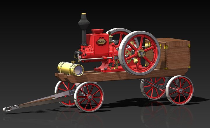 Are You Ready for the HM-01 Engine Cart: Moving Your Hit and Miss Engi ...