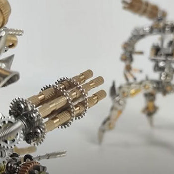 Build Your Own 3D Puzzle Magnetic Mecha in 3 Simple Steps-Enginediy