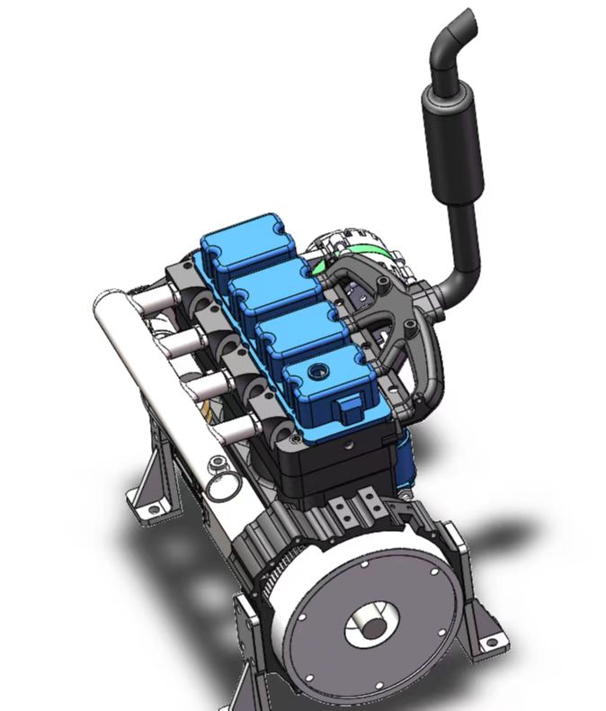 Exploring the Upgraded CISON L4-205 OHV Mini Gasoline Engine for RC Ca ...