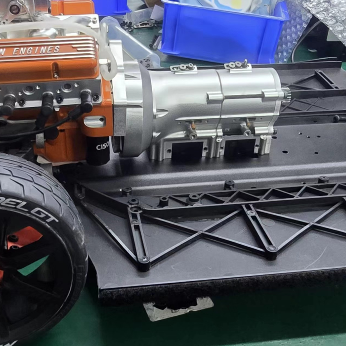 Building a 1/5 Scale Custom RC Car with CISON V8 PRO Engine and 6AT Gearbox