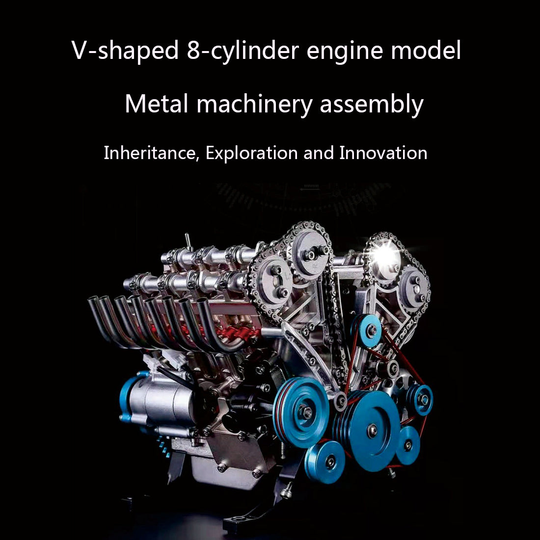 V7 Engine Simple How To Build V8 Engine | EngineDIY