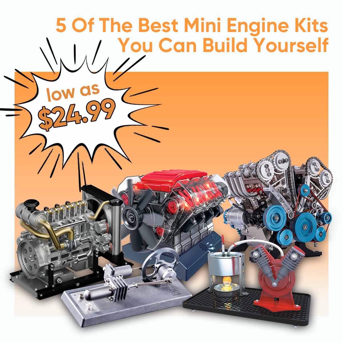 5 engine kits - EngineDIY