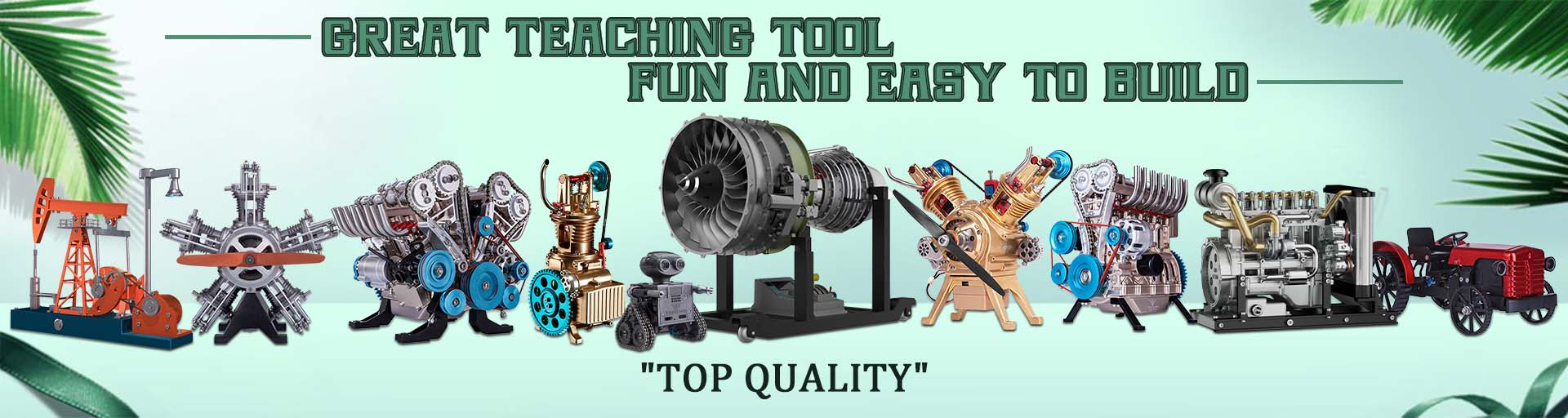 4 Cylinder RC Engine Model Kit | V4 Car Engine | Mini Steam Engine ...