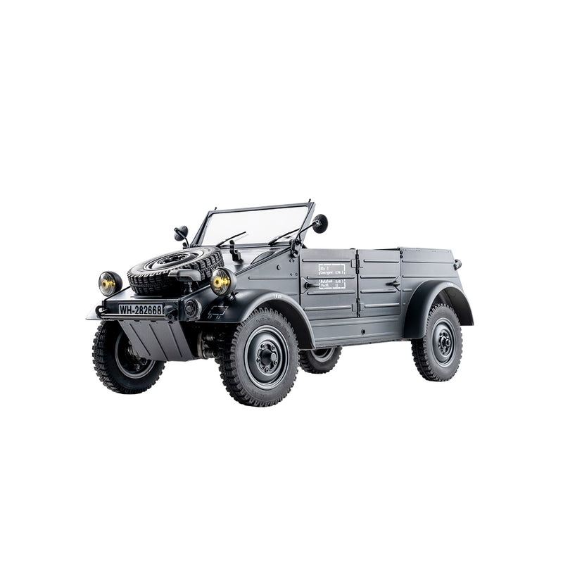 1/12 scale 2.4g type 82 rc barrel vehicle model with 4-wheel independent suspension
