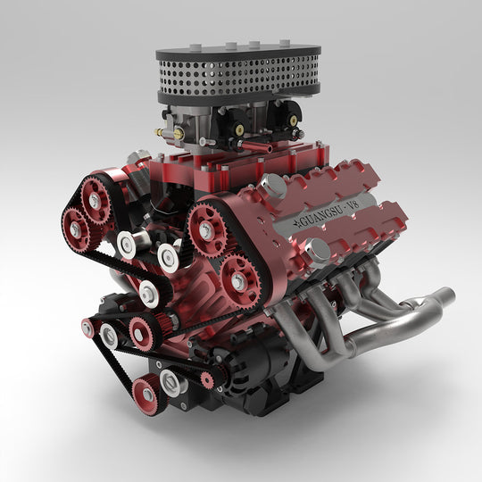 enjomor v8 gs-v8 78cc gasoline internal combustion engine model