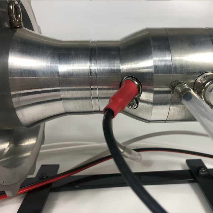 miniature turbofan engine model precision-crafted removable and maintainable jet engine with liquid gas combustion