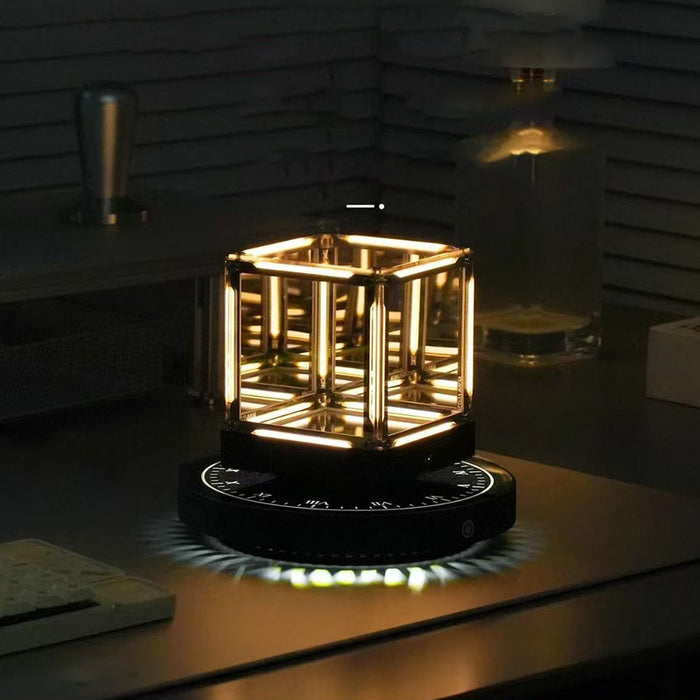 Magnetic Levitation Cube Desk Decor - EngineDIY