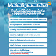 1/43 mini 2.4g dual motor rc speed boat dual speed modes model