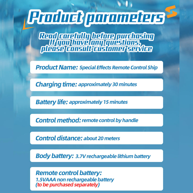 1/43 mini 2.4g dual motor rc speed boat dual speed modes model