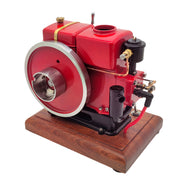 retrol & okmo 916 hit and miss engine model four-stroke stationary vintage farm internal combustion gasoline engine rtr
