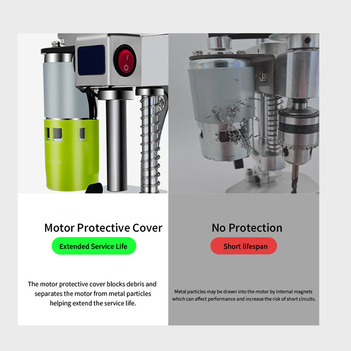 Household Mini Desktop Drill Press - EngineDIY