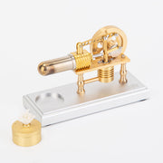 ENJOMOR Robinson Stirling Engine Mini Hot Air Stirling External Combustion Engine STEM Toy (RTR Version) - EngineDIY