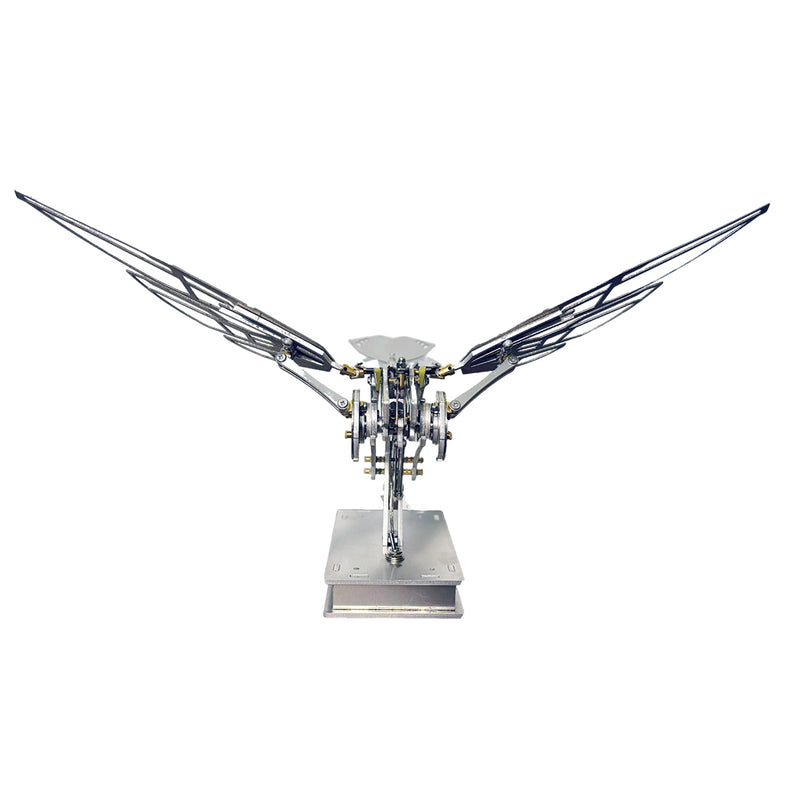 3d metal mechanical flying fish wing-flapping dynamic bionic model