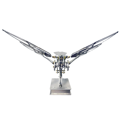 3d metal mechanical flying fish wing-flapping dynamic bionic model