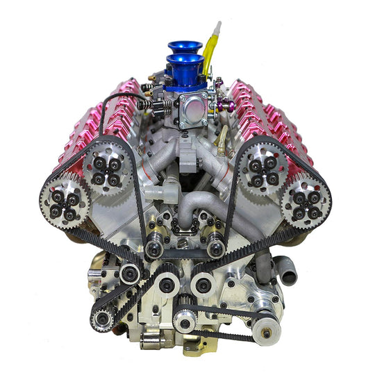 ruifeiya V10-150 1/4 precision-engineered v10 150cc dohc 40-valve 4-stroke water-cooled internal combustion gas engine model