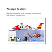 FLYWING MH-60T 2.4G 6CH 470-Class Quick-Release 4-Rotor Scale RC Military Helicopter Model with ACE Flight Controller, GPS Positioning & Left/Right-Hand Control - EngineDIY