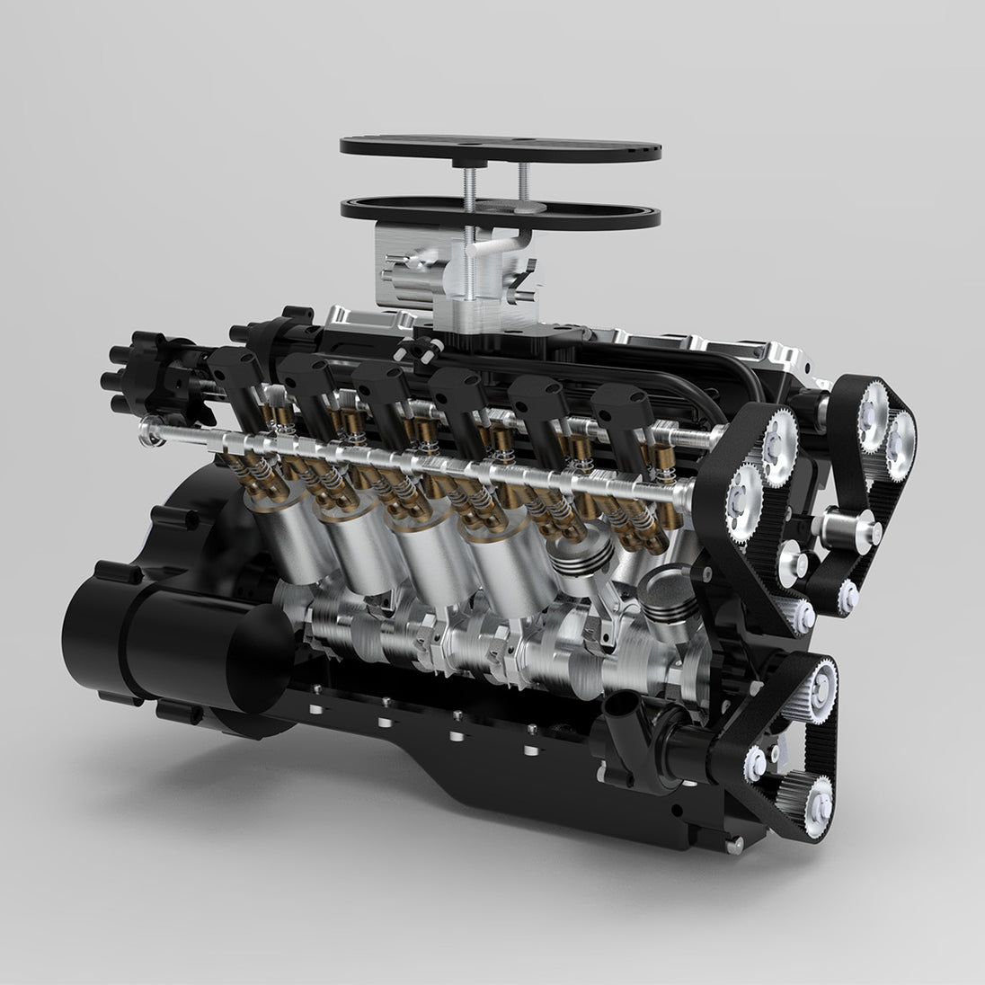V12 Engine Model Kit that works Build your own Engine Kit EngineDIY