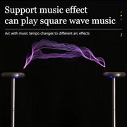 music tesla coil singing plasma loudspeaker 