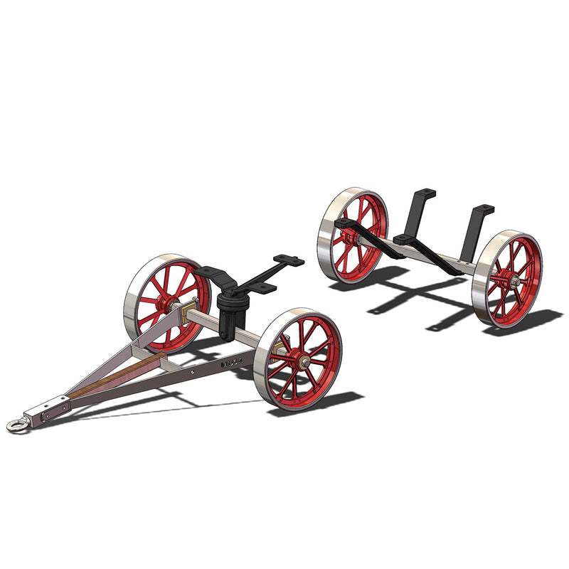 custom steering cart for retrol hm-01 hit and miss engine model