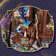 wooden time magic workshop diy miniature house 3d model kit