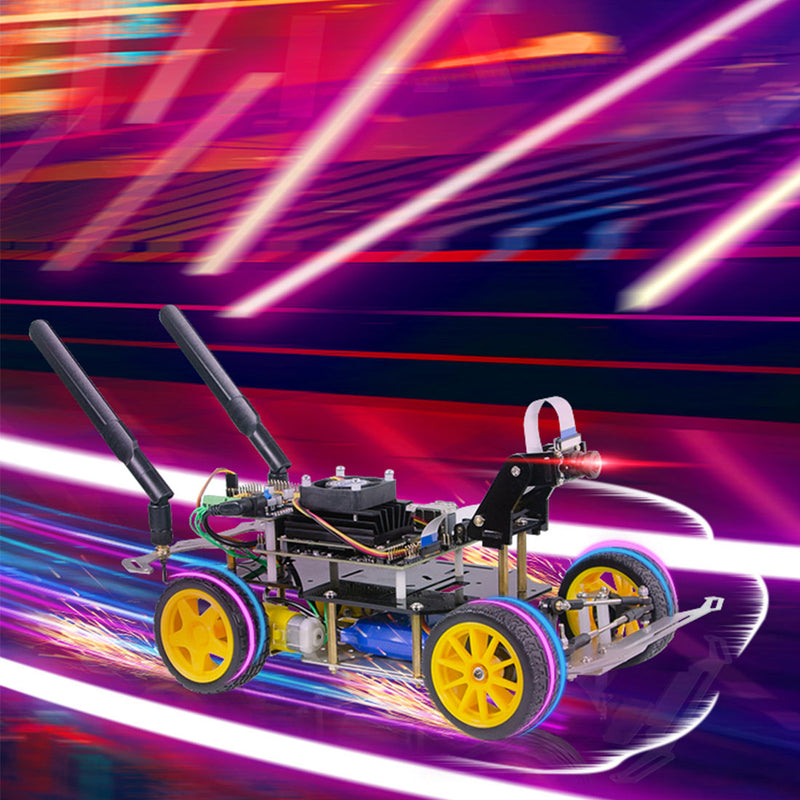 Autonomous Robot Car Kit with Deep Learning Vision & Ackermann Steering - Self-Driving Platform for Jetson Nano & Donkey Car - EngineDIY