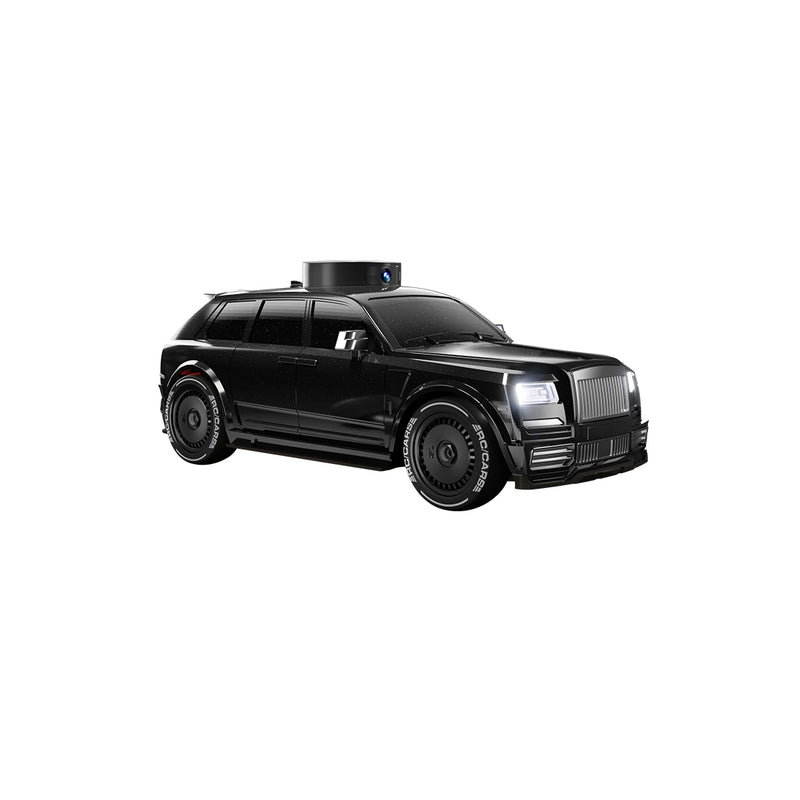 1/20 scale fpv rc car with screen controller, 720p hd camera, 270° rotating camera, one-key drift-rtr version