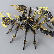3D DIY Mechanical Punk Scorpion Animal Metal Puzzle Model Assembly Toy Creative Ornament