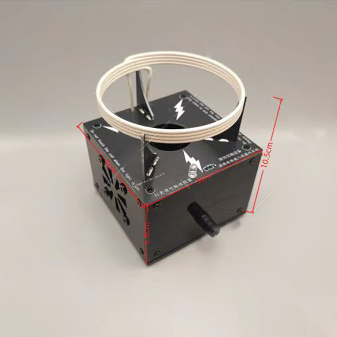 Arc-Reactor-Style Plasma Ring, Inert Gas Light Sphere - EngineDIY