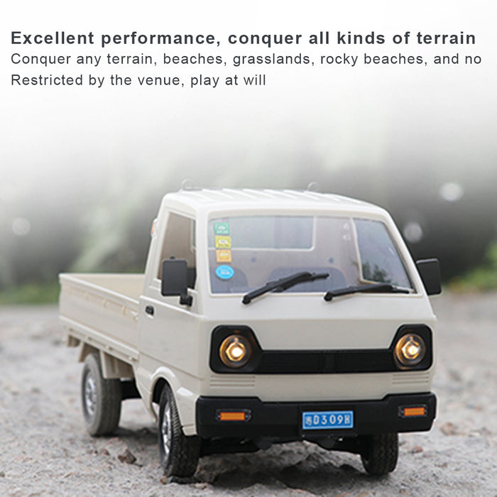 diy wpl d12mini 1/16 2.4ghz rc car mini-truck mini-van
