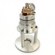 Working Vertical Single Cylinder Steam Engine Model for Collection and Education - EngineDIY