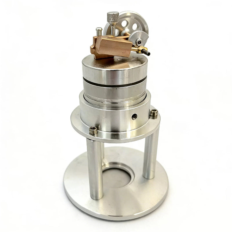 Working Vertical Single Cylinder Steam Engine Model for Collection and Education - EngineDIY
