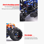 hsp 94972 1/8 scale 2.4g 4wd rc off-road car model with fc.26cxp nitro engine