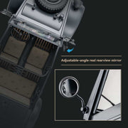 1/12 scale 2.4g type 82 rc barrel vehicle model with 4-wheel independent suspension