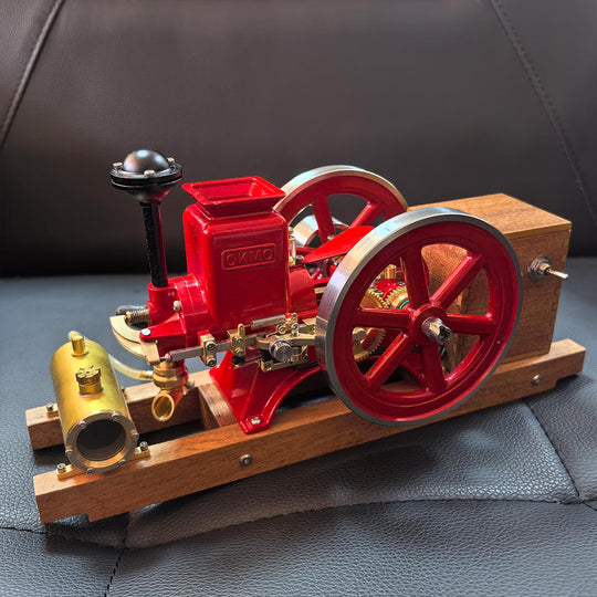 RETROL & OKMO B02 Miniature Horizontal 4-Stroke Hit and Miss Gasoline Engine Model - EngineDIY