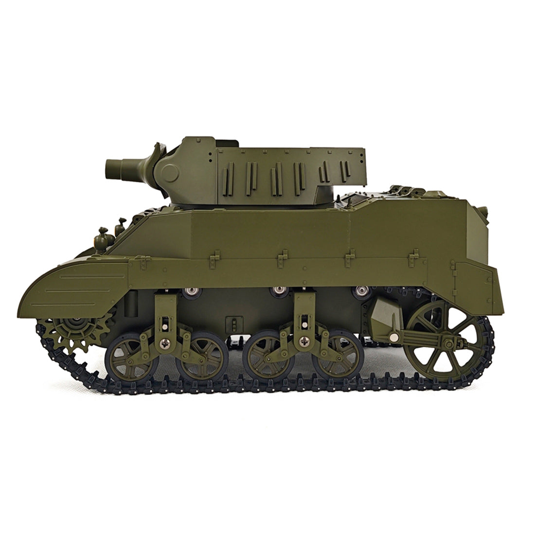 1/16 scale 2.4g u.s. mb self-propelled howitzer rc simulation tank model with sound and lights, telescoping smoke, dual-speed modes