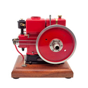 retrol & okmo 916 hit and miss engine model four-stroke stationary vintage farm internal combustion gasoline engine rtr