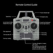 rc era c170 ah-64d 1/48 scale 2.4g 6ch flybarless military rc helicopter model with optical flow positioning, tof altitude hold, one-key inverted flight and brushless motor (rtf version)