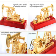 electric metal oil well pump jack model