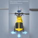 a60 bell206 90-class 2.4g 4ch single rotor flybarless mini rc helicopter model with optical flow altitude hold 1/42 scale