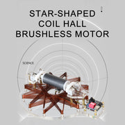 star coil brushless motor hall sensor stem demonstration model kit
