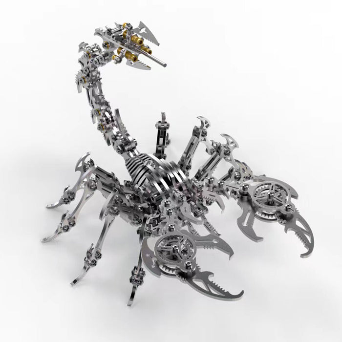 3D Puzzle DIY Model Kit Detachable Jigsaw Scorpion Metal Games