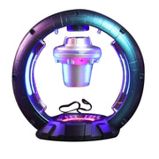 magnetic levitation bluetooth speaker 360°rotation with led light creative audio device