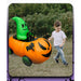 2.4G inflatable pumpkin rc car with one-key inflation &amp; deflation, dual-speed modes halloween gift