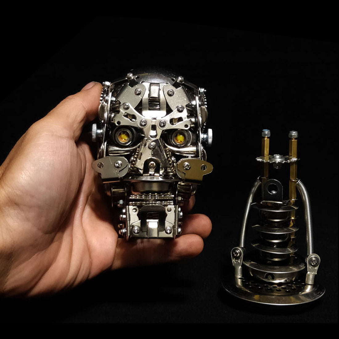 3D DIY Metal Assembly Skeleton Model Creative Trendy Decoration Model ...