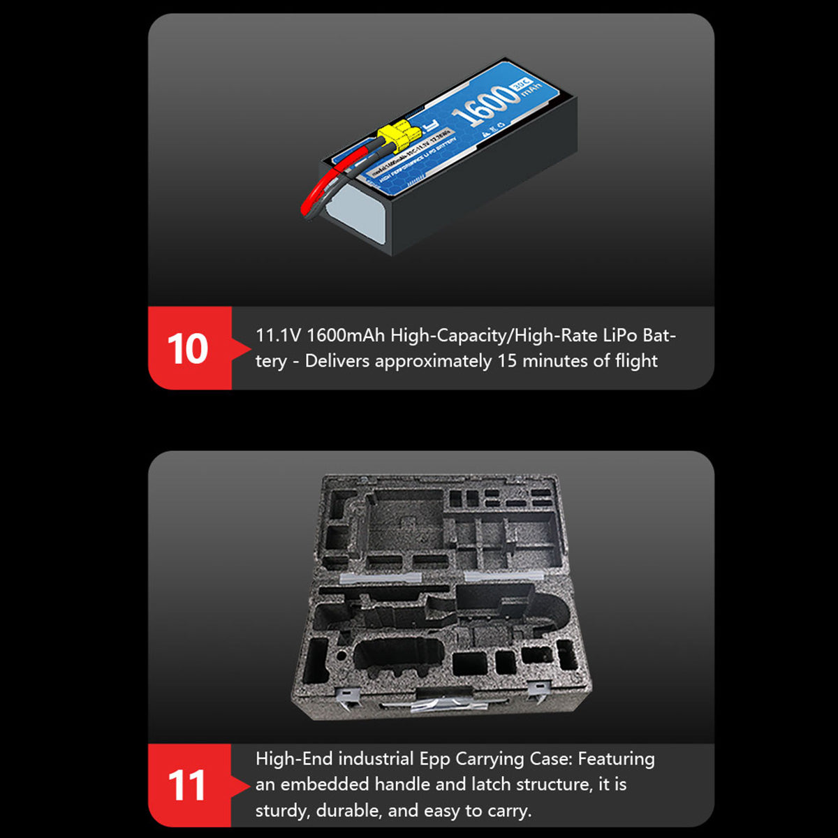 goosky e2 uh-1y 2.4g 6ch dual brushless direct drive rc rescue simulation helicopter model with lidar positioning