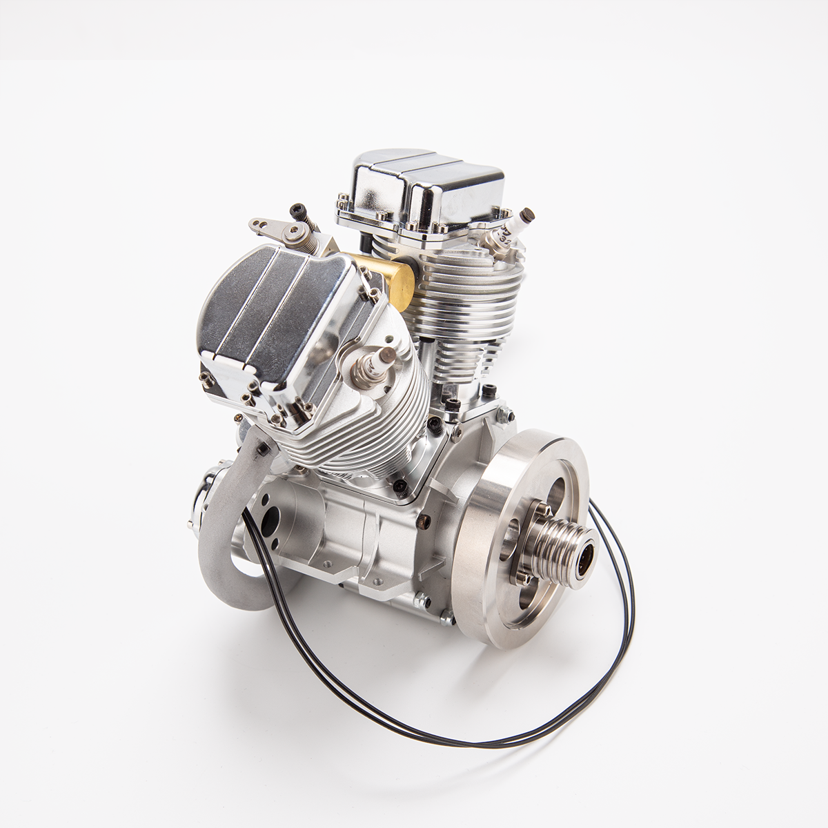 Upgrade Base with Fuel Tank Set for CISON V-Twin V2 FG-18VTP Engine Mo ...